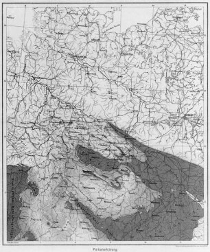 Verbreitung der Kalisalze, Karte (Everding) : Geologie | Geologie der Salzlagerstätten