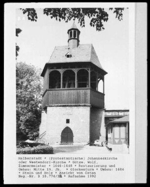 Evangelische Kirche Sankt Johannis & Evangelische Kirche im Westendorf — Glockenturm