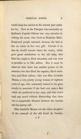 Percival Keene : in three volumes, 1