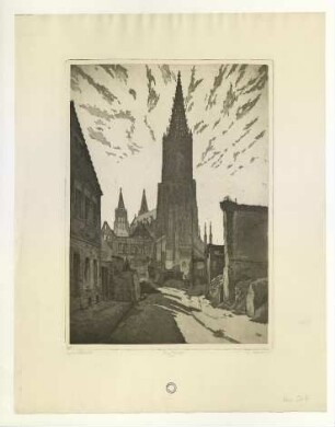 Münster. Norwestseite. 1951