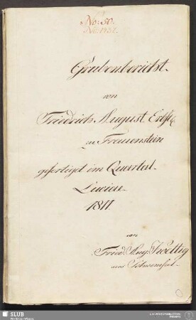 Grubenbericht von Friedrich August Erbst. zu Frauenstein - 18.6105 4.