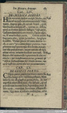 Cap. LIX. De Medica Arbore