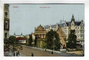 Stettin. Am Berliner-Tor.