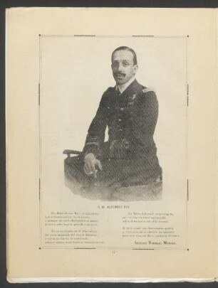 [Fotografía de] S. M. Alfonso XIII.