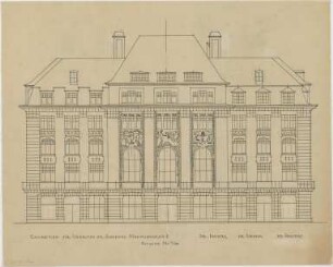 Döllgast, Hans; München, Maximiliansplatz 8; Börse - Ostseite (Ansicht)