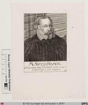 Bildnis Sixtus Hammon (Ammon)