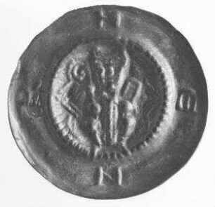 Abt Heinrich IV. von Erthal 1249-1261 - Pfennig