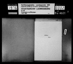 Bildung und Verwaltung von Schulfonds, OA Mergentheim