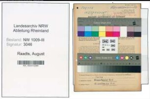 Entnazifizierung August Raadts , geb. 19.09.1902 (Landwirt)