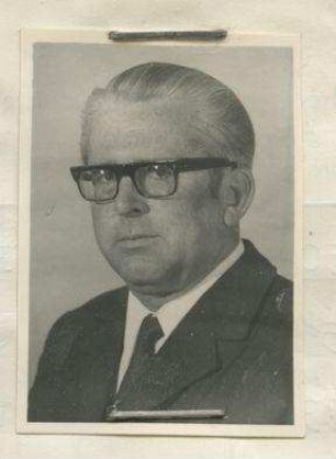 Bauingenieur Alfred Maslonka