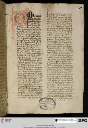 Speculum regiminis sive Ethicaa Catonis cum commentario Philippi de Bergamo