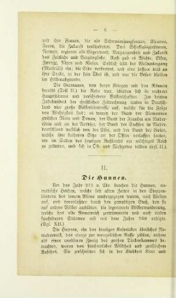 II. Die Hunnen