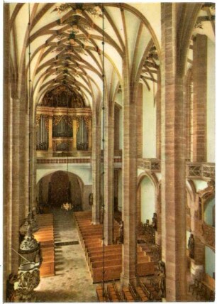 Freiberg. Dom, Silbermannorgel