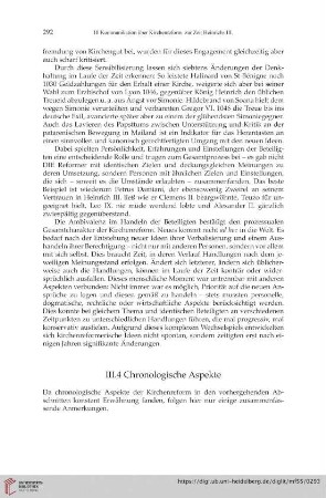 III.4 Chronologische Aspekt