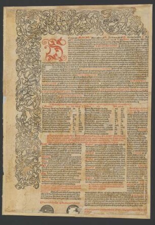 Almanach auf das Jahr 1493