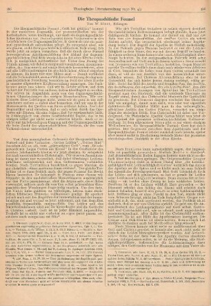 195-206 Die Theopaschitische Formel