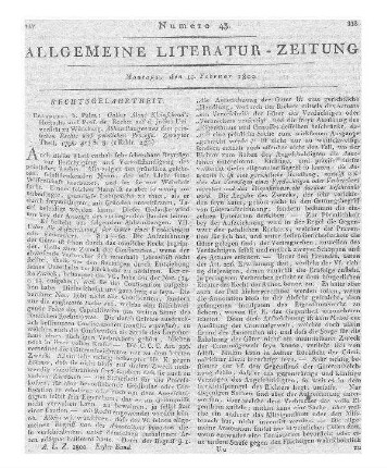 Kleinschrod, G. A. K.: Abhandlungen aus dem peinlichen Rechte und dem peinlichen Processe. T. 2. Erlangen: Palm 1798