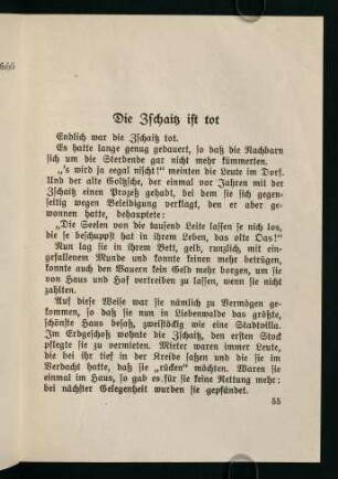 55-66, Die Zschaitz ist tot
