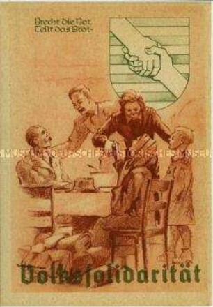 Postkarte der Volkssolidarität