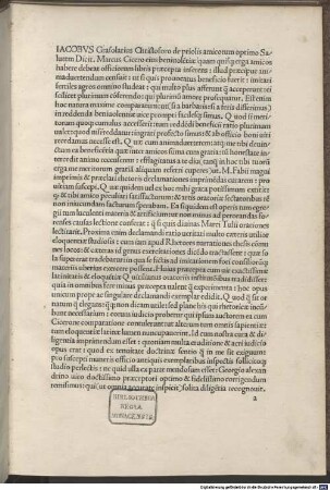 M. Fabii Qvintiliani Eloqventissimi Declamationes Incipivnt