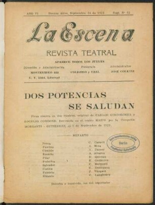Dos potencias se saludan : pieza cómica en dos cuadros