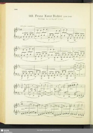 143. Franz Xaver Richter