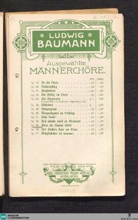 Wenn der Ginster blüht! : op. 65