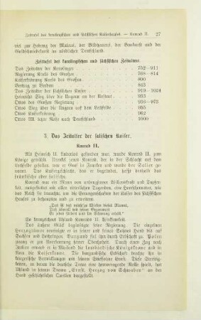 3. Das Zeitalter der salischen Kaiser