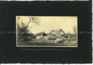 Zerstörte Häuser in Bailleul