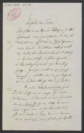 Brief an Otto Fürstner : 03.09.1918