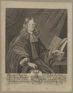 Bildnis des Daniel Caspar von Lohenstein