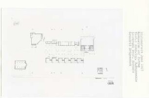 Gymnasium auf Patras, Peloponnes (Diplomarbeit bei Bernhard Hermkes): Grundriss Erdgeschoss 1:200