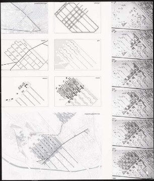 Ein Wohnviertel für die Wissenschaftsstadt, Berlin-Adlershof Schinkelwettbewerb 1996: Nutzungs-, Verkehrs-, Grünkonzept, Bestand und Struktur; integriertes Gesamtkonzept, Modellfotos