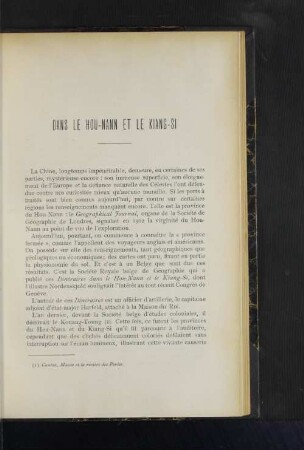Dans le hou-nann et le kiang-si