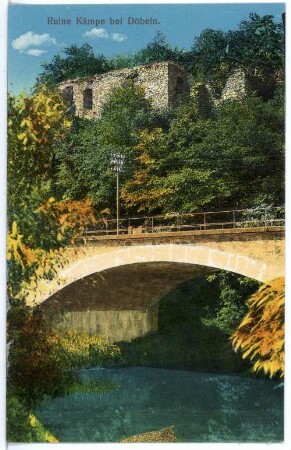 Döbeln. Ruine Kämpe