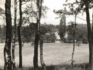 Dresdner Land/Dresdner Heide, nördliche Randzone. Gasthaus "Baumwiese"