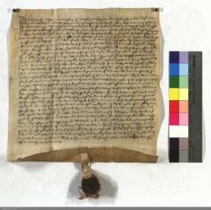 Ludwig Ruppen zu Gross Seelheim verkauft der Pfarrei daselbst seine Hofstatt zu Gross-Seelheim für zehneinhalb fl.