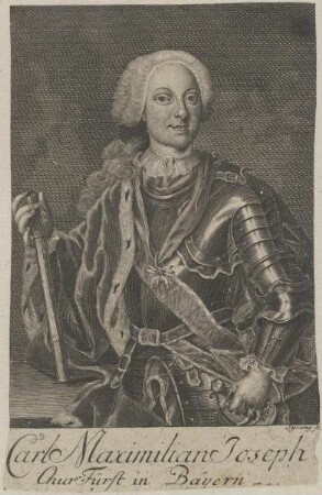 Bildnis von Carl Maximilian Joseph, Kurfürst von Bayern