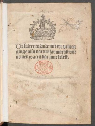 Psalterium