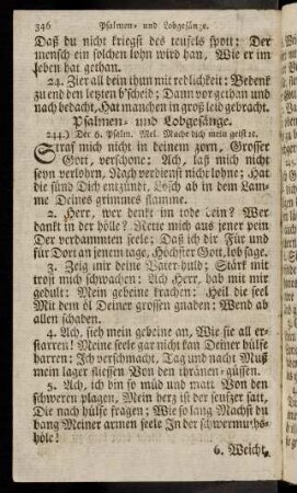 346-405, Psalmen- und Lobgesaenge
