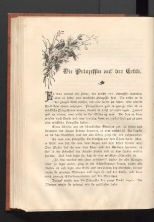 Die Prinzessin auf der Erbse.