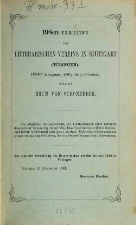 Brun von Schonebeck