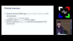 Resource control @ Facebook - 2019
