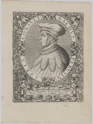 Bildnis des Baldvus Pervsin