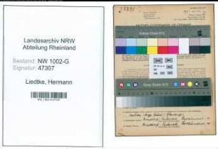 Entnazifizierung Hermann Liedtke, geb. 30.05.1896 (Schuhmacher)