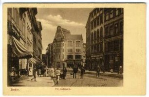 Stettin. Am Kohlenmarkt.