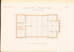 Archäologisches Museum der Martin-Luther-Universität Halle/Saale: Grundriss DG