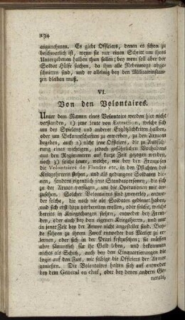 Von den Volontaires.