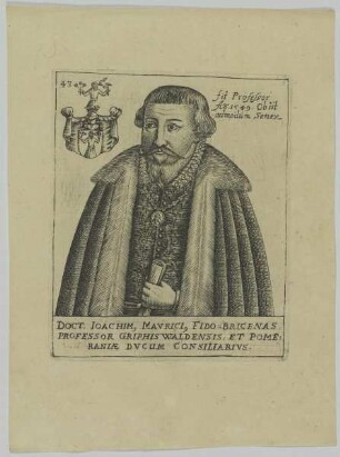 Bildnis des Ioachimus Mavricius