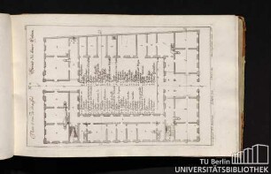No. 8. Plan à rez de chaussée. Grund zu ebner Erden.